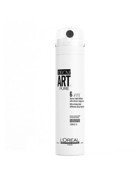 L’Oréal Professionnel Tecni.Art Tecni. Art Pure 6-Fix Spray Спрей для ультрасильной фиксации без аромата