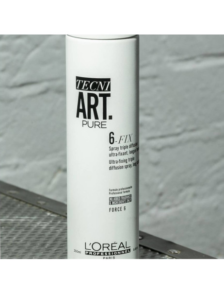 L’Oréal Professionnel Tecni.Art Tecni. Art Pure 6-Fix Spray Спрей для ультрасильной фиксации без аромата