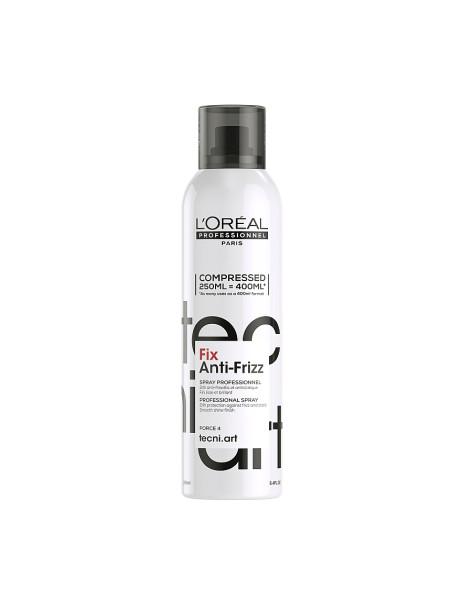 L’Oréal Professionnel Tecni.Art Fix Anti-Frizz Force 4 Лак для волос сильной фиксации с антистатическим эффектом