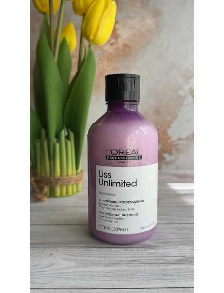 L’Oréal Professionnel Liss Unlimited Prokeratin Shampoo Шампунь з кератином для сухого та неслухняного волосся