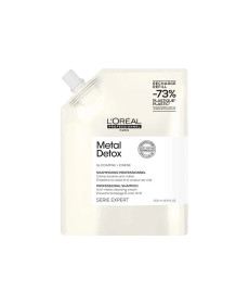 L’Oréal Professionnel Metal Detox Anti-metal Cleansing Cream Shampoo Refill Професійний очищуючий шампунь проти металевих накопичень у волоссі після фарбування чи освітлення (рефіл) - Написати відгук