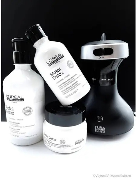 L’Oréal Professionnel Metal Detox Professional Care Професійний крем-гель для попередження металевих накопичень у волоссі після фарбування чи освітлення