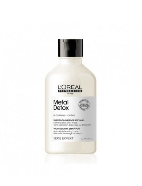 L’Oréal Professionnel Metal Detox Anti-metal Cleansing Cream Shampoo Профессиональный очищающий шампунь против металлических накоплений в волосах после окрашивания или осветления