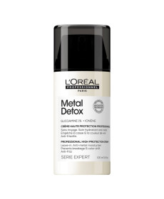 L’Oréal Professionnel Metal Detox High Protection Cream Професійний крем-догляд для зменшення ламкості всіх типів волосся та небажаної зміни кольору - Написати відгук