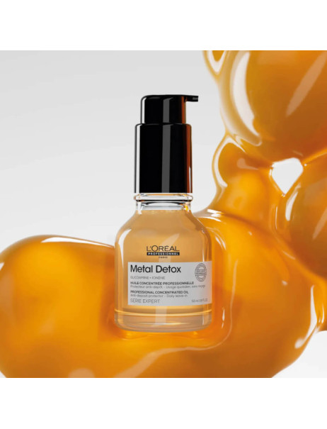 L’Oréal Professionnel Metal Detox Oil Олійка для зменшення ламкості та проти небажаної зміни кольору