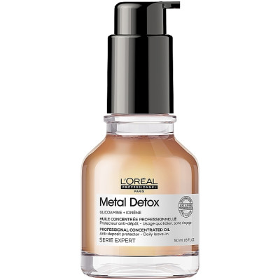 L’Oréal Professionnel Metal Detox Oil Масло для уменьшения ломкости и против нежелательного изменения цвета