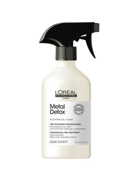 L’Oréal Professionnel Metal Detox Pre-Treatment Spray Спрей для запобігання металевим накопиченням у волоссі після фарбування та освітлення