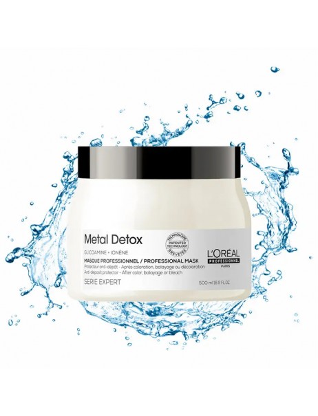 L’Oréal Professionnel Metal Detox Professional Mask Професійна маска для зменшення ламкості та небажаної зміни кольору