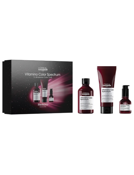 L’Oréal Professionnel Meteora 2025 Vitamino Color Spectrum Kit 2 Набор для сияющего блеска и сохранения цвета волос