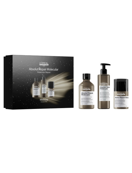 L’Oréal Professionnel Meteora 2025 Absolut Repair Molecular Kit 2 Подарунковий набір для пошкодженого волосся з маскою
