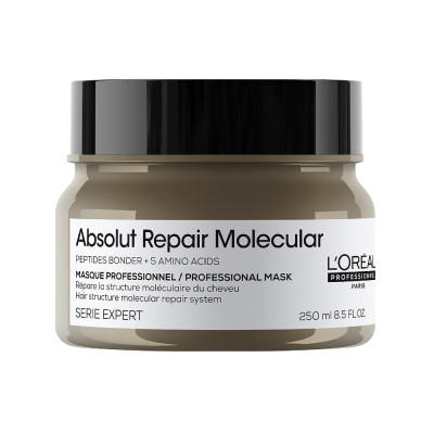 L’Oréal Professionnel Serie Expert Absolut Repair Molecular Mask Профессиональная концентрированная смывающая маска для молекулярного восстановления структуры поврежденных волос