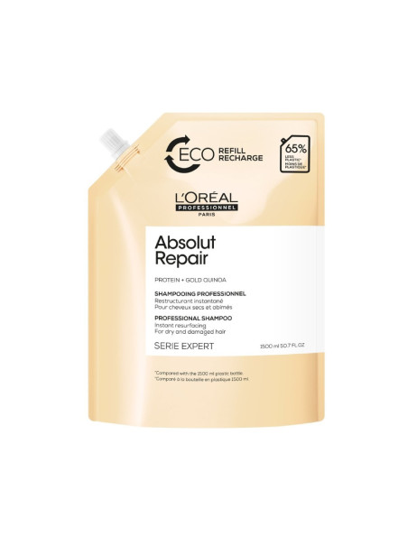 L’Oréal Professionnel Serie Expert Absolut Repair Gold Quinoa + Protein Shampoo Refill Шампунь для інтенсивного відновлення пошкодженого волосся (рефіл)