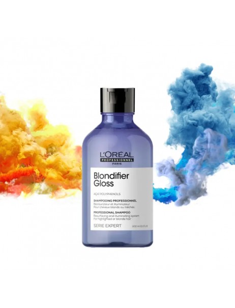 L’Oréal Professionnel Serie Expert Blondifier Gloss Shampoo Шампунь для сяйва волосся пофарбованого у відтінки блонд