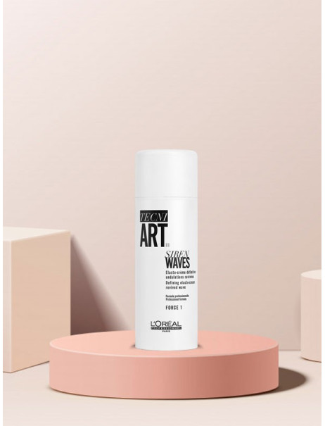L’Oréal Professionnel Tecni Art Siren Waves Cream Эластичный крем для создания выразительных локонов и текстуры
