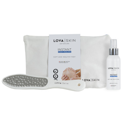 Lova Skin Instant Foot Peeling Essential Kit Набор для ухода за ногами с пилочкой