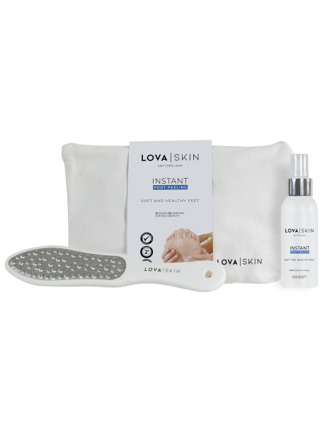 Lova Skin Instant Foot Peeling Essential Kit Набор для ухода за ногами с пилочкой