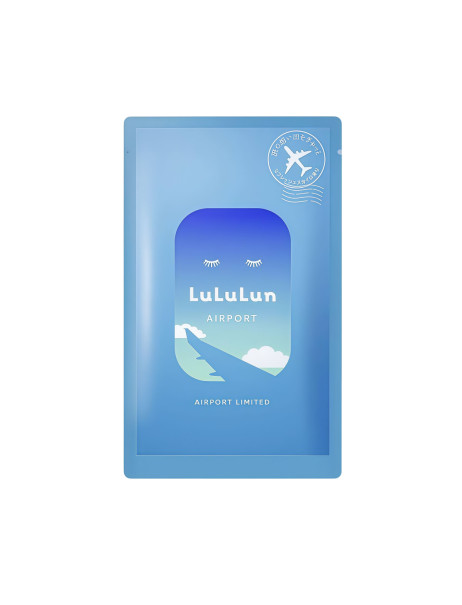 LULULUN Face Mask Airport Refreshing Sky Глубоко увлажняющая маска для путешествий