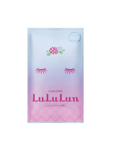 LULULUN Face Mask Hakone Hydrangea Интенсивно увлажняющая маска с гортензией