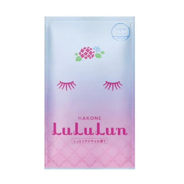 LULULUN Face Mask Hakone Hydrangea Интенсивно увлажняющая маска с гортензией