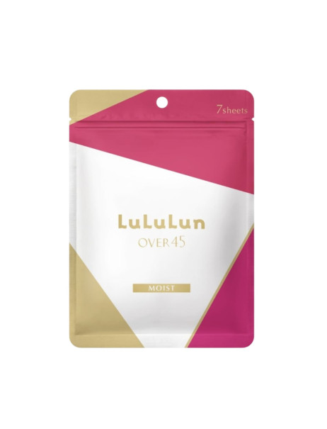 LULULUN Over45 Camellia Pink Омолоджуюча маска для пружності і зволоження зрілої шкіри