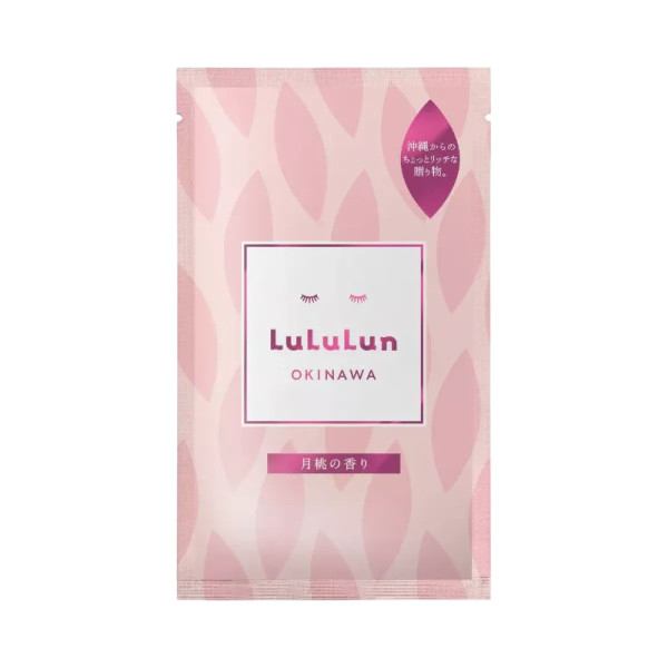 LULULUN Premium Face Mask Okinawa Shell Ginger Успокаивающая маска с экстрактом имбиря