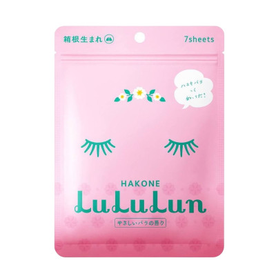 LULULUN Face Mask Hakone Rose Зволожуюча маска з трояндою