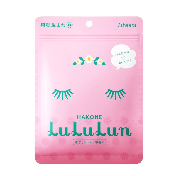LULULUN Face Mask Hakone Rose Зволожуюча маска з трояндою