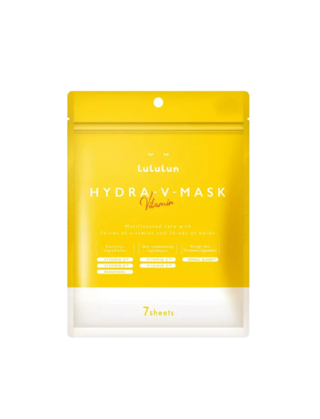 LULULUN Face Mask Hydra V Интенсивная увлажняющая маска с витаминами и травами
