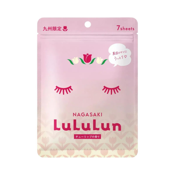 LULULUN Face Mask Nagasaki Tulip Успокаивающая маска с экстрактом тюльпана