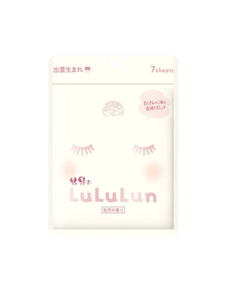LULULUN Face Mask Shimane Peony Омолоджуюча маска з коіксом та півонією
