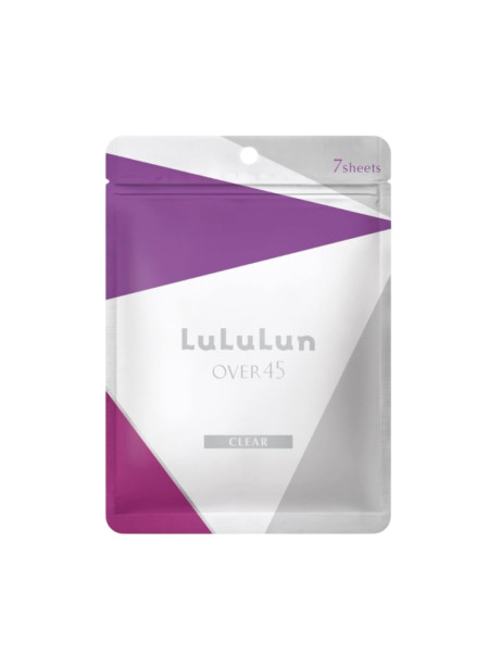 LULULUN Over45 Iris Blue Омолоджуюча маска для поліпшення тону зрілої шкіри