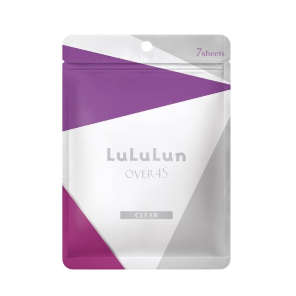 LULULUN Over45 Iris Blue Омолоджуюча маска для поліпшення тону зрілої шкіри