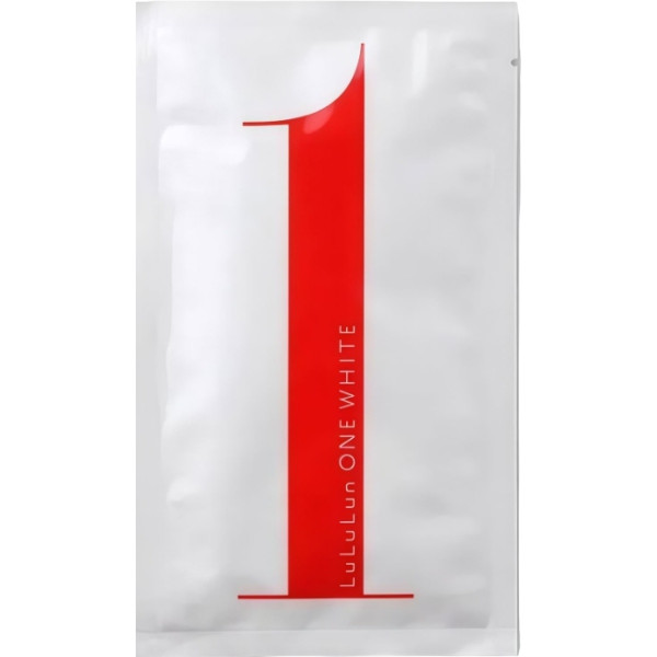 LULULUN Premium Face Mask One White Освітлююча маска для сяйва та свіжості шкіри