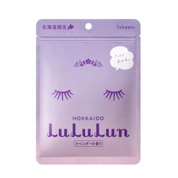 LULULUN Face Mask Hokkaido Lavender Успокаивающая маска с лавандой