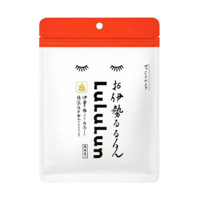 LULULUN Face Mask Ise Освіжаюча маска з фруктово-овочевими екстрактами