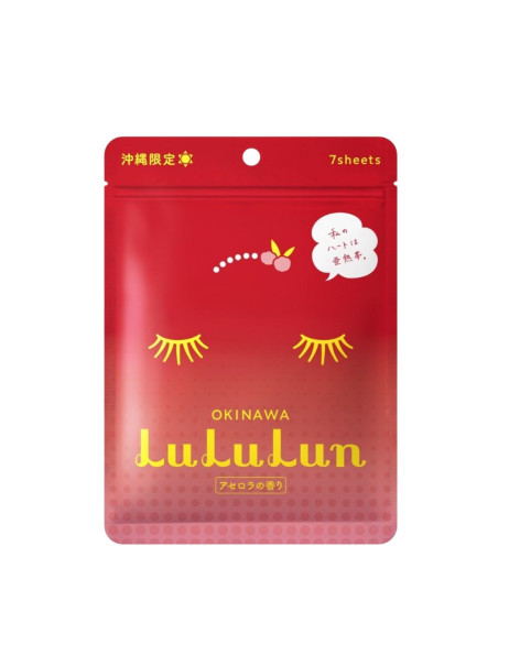LULULUN Face Mask Okinawa Acerola Зволожуюча маска з екстрактом ацероли