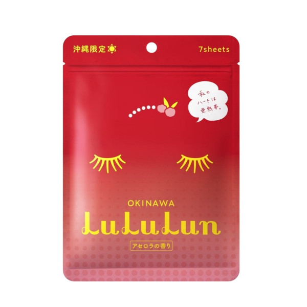 LULULUN Face Mask Okinawa Acerola Зволожуюча маска з екстрактом ацероли