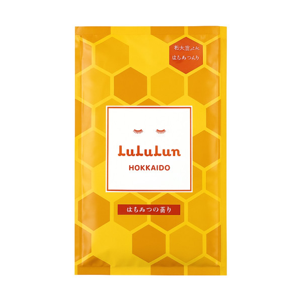 LULULUN Premium Face Mask Hokkaido Honey Відновлююча маска з натуральним медом