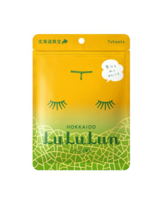 LULULUN Face Mask Hokkaido Melon Антивікова зволожуюча маска з динею - Написати відгук