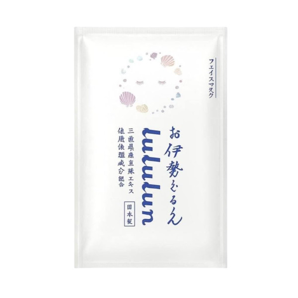 LULULUN Face Mask Ise Pearl Освітлююча маска з екстрактом перлів