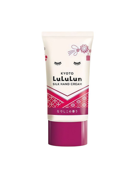 Lululun Hand Cream Kyoto Nadeshiko Крем для рук з екстрактом шовку та саке касу