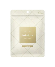 LULULUN Precious Clear White Face Mask Антивікова освітлююча тканинна маска для обличчя - Написати відгук