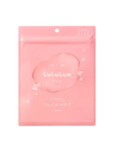 LULULUN Pure Everys Face Mask Зволожуюча тканинна маска для обличчя