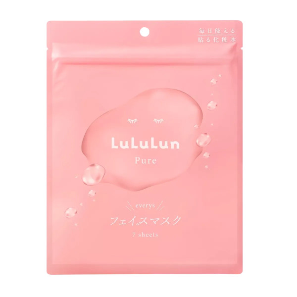 LULULUN Pure Everys Face Mask Увлажняющая тканевая маска для лица