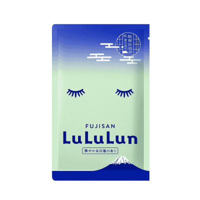 LULULUN Face Mask Fuji Clear Stream Зволожуюча маска з водою з гори Фудзі