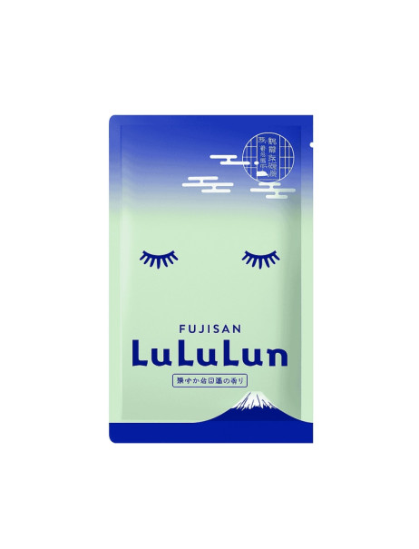 LULULUN Face Mask Fuji Clear Stream Увлажняющая маска с водой с горы Фудзи