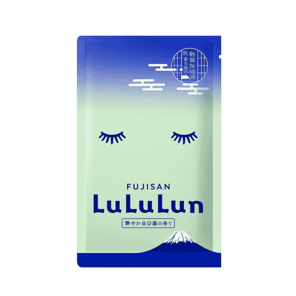 LULULUN Face Mask Fuji Clear Stream Зволожуюча маска з водою з гори Фудзі