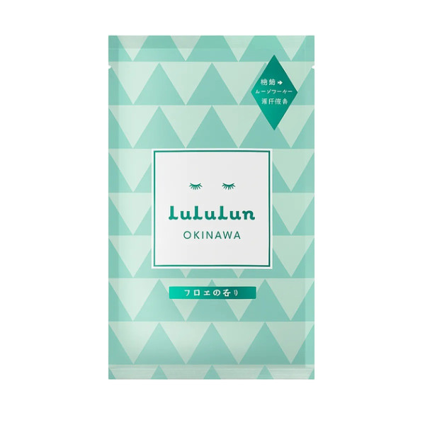 LULULUN Premium Face Mask Okinawa Aloe Успокаивающая маска с экстрактом алоэ