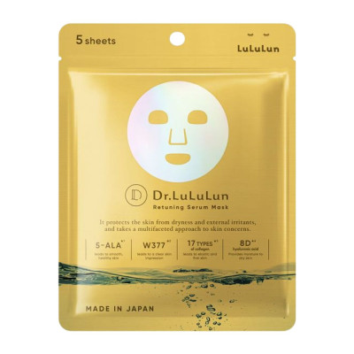 LULULUN Retuning Serum Mask Сироваткова маска з 5-ALA кислотою
