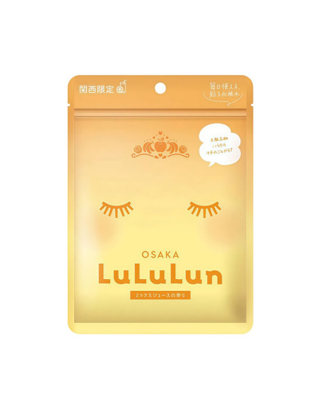 LULULUN Face Mask Osaka Mixed Juice Освіжаюча маска з фруктовим міксом